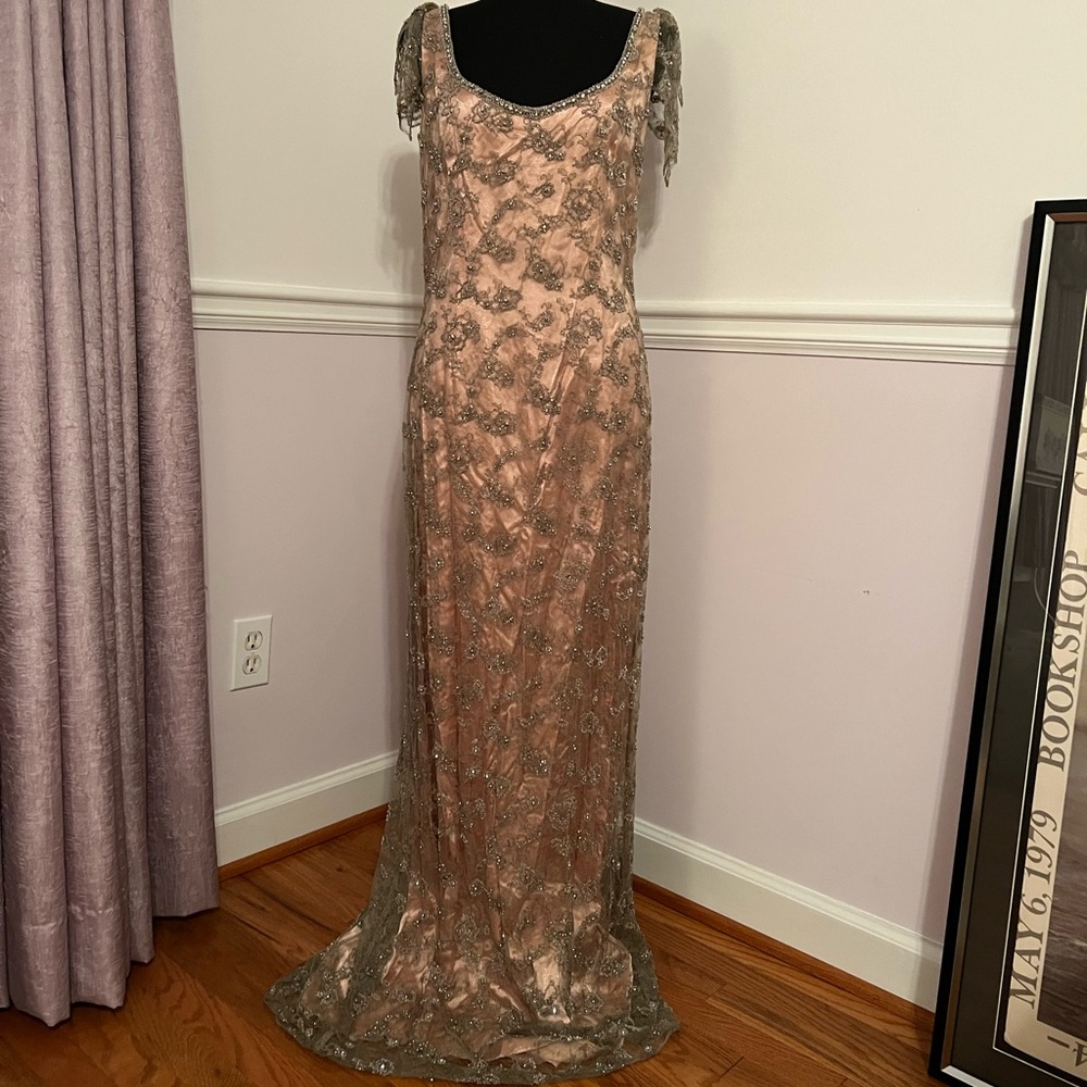 Vintage Victoria Royal Evening Dress